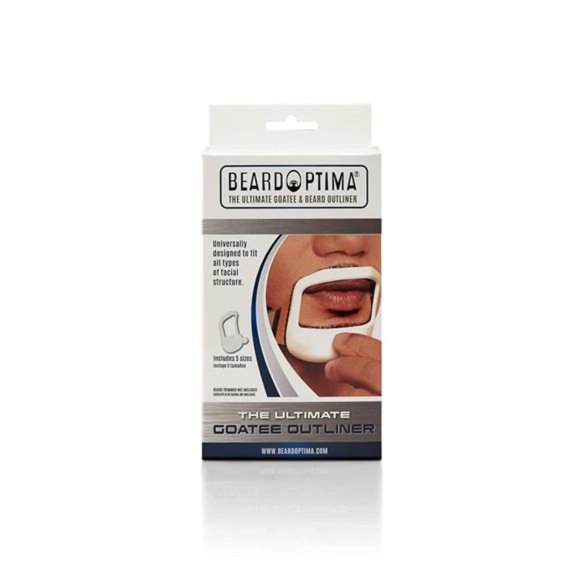Outliner Kit For Men - Beard Shaping & Styling Templates with 5 Sizes Set